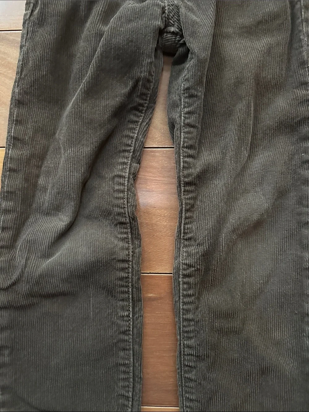GAP Kids 90s Straight Corduroy Pull-On Pants in Dark Brown and Light Tan 4T